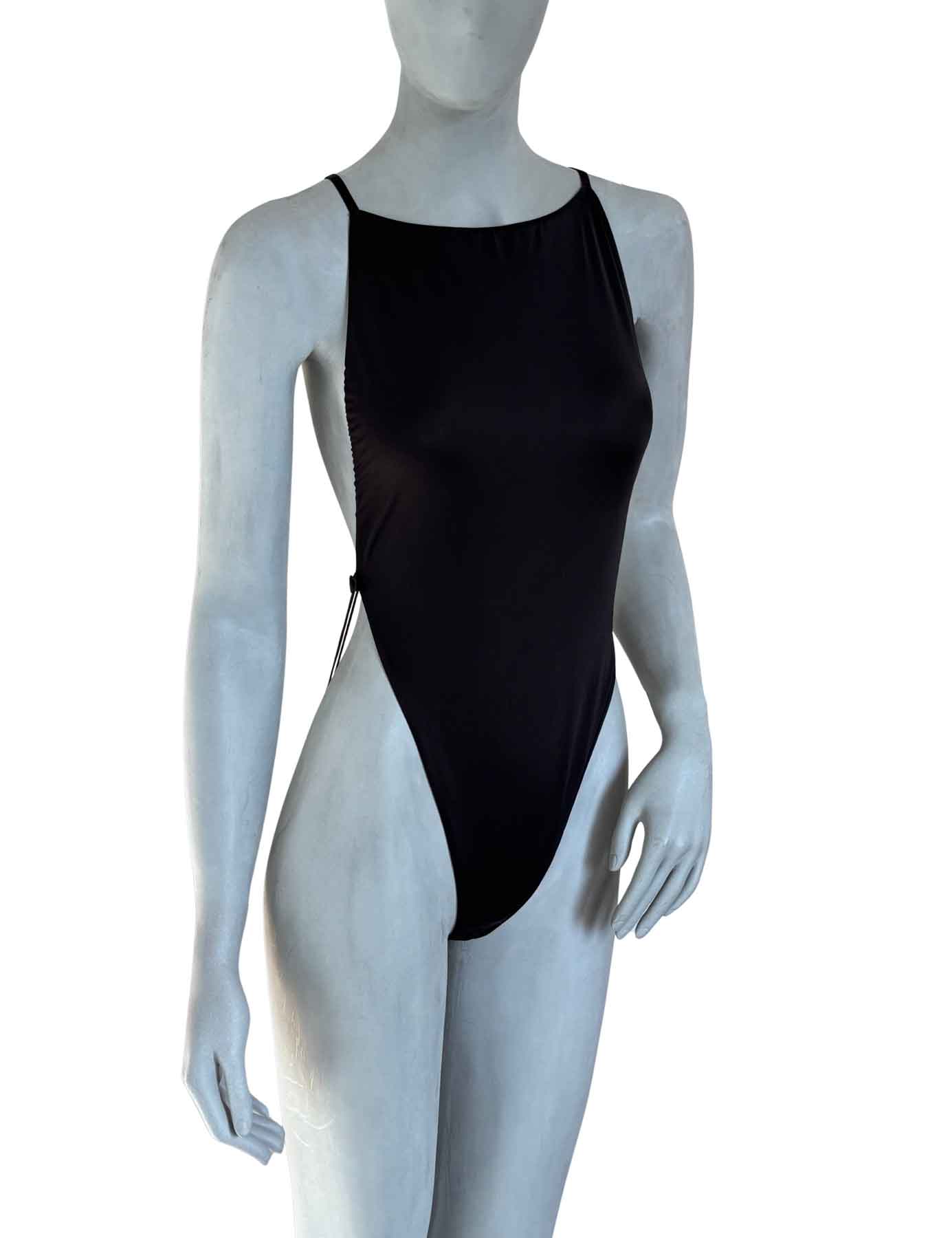 Body Maya — Bodysuit harness em Microfibra com Tiras Esculturais